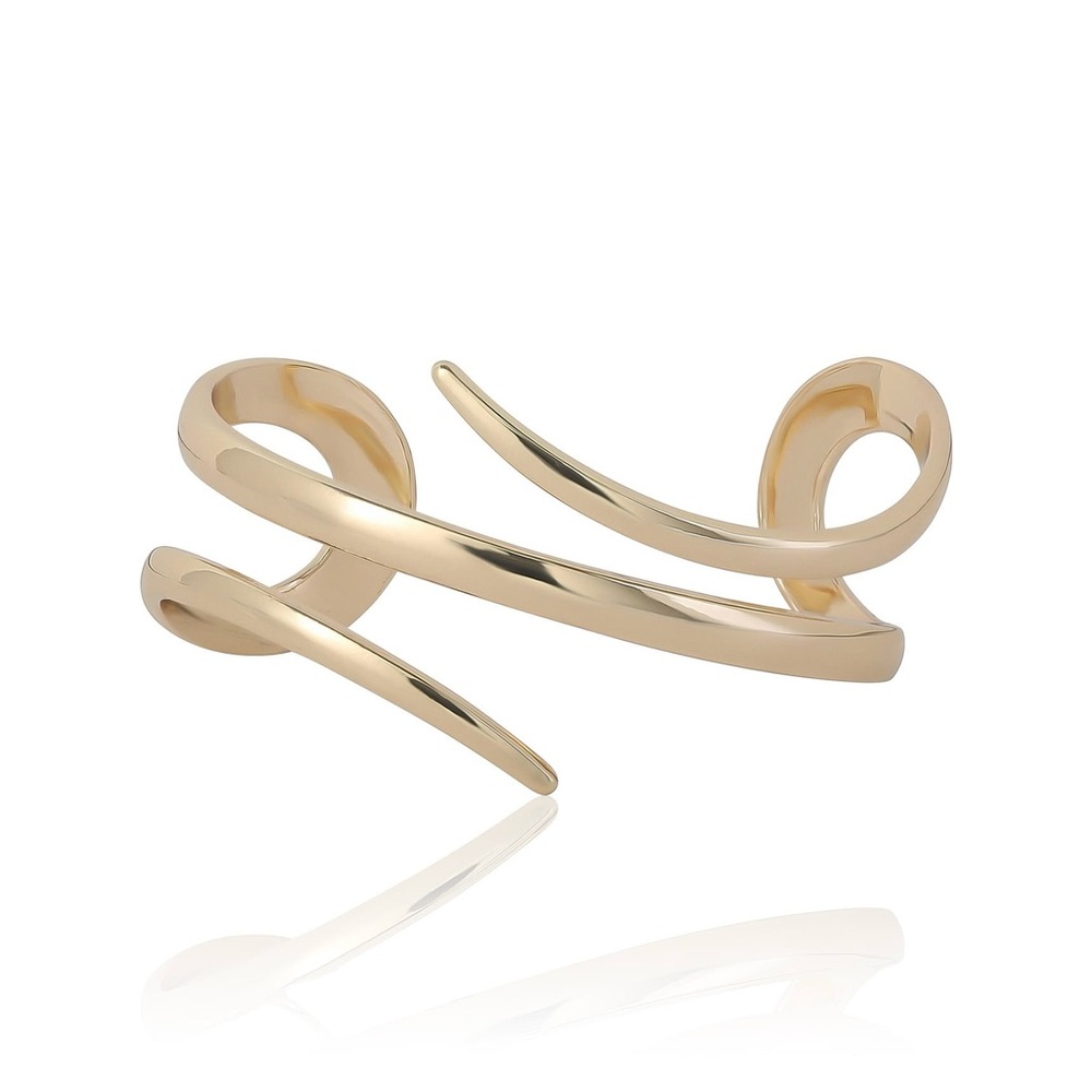 BCBGENERATION SPIRAL WRAP CUFF BRACELET